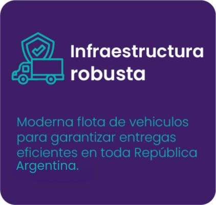 Porque elegirnos, infraestructura robusta MiaCargo Arg